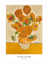 Van Gogh Sunflowers (Ayçiçekleri) N2 - Art Print